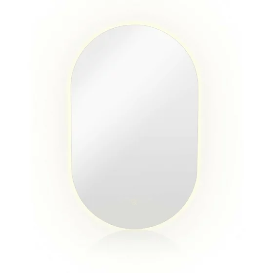 Oglinda de Baie cu Led Ovelia, 50x80 cm, Actionare Touch, Lumina Calda/Rece picture - 3