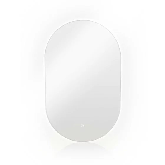 Oglinda de Baie cu Led Ovelia, 50x80 cm, Actionare Touch, Lumina Calda/Rece picture - 4