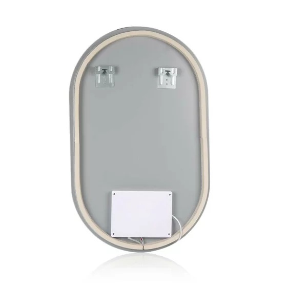 Oglinda de Baie cu Led Ovelia, 50x80 cm, Actionare Touch, Lumina Calda/Rece picture - 6