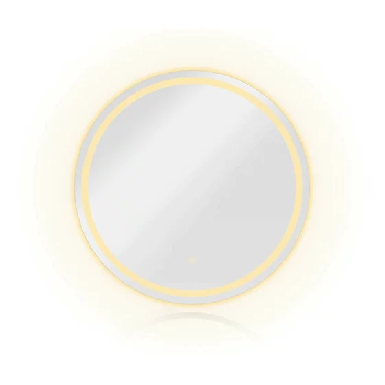 Oglinda de Baie cu Led Solux, Ø70 cm, Actionare Touch, Lumina Calda/Rece/Neutra picture - 5