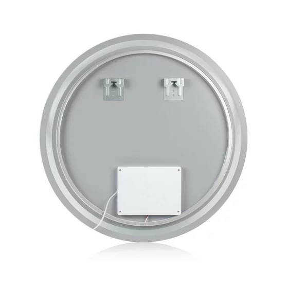 Oglinda de Baie cu Led Solux, Ø70 cm, Actionare Touch, Lumina Calda/Rece/Neutra picture - 8