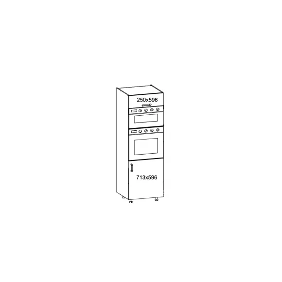 Older - Corp Inalt 2 usi pentru cuptor si cuptor cu microunde 60 cm picture - 1