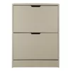 Pantofar Corry II, 2 sertare, 60x24x83 cm, Pal Melaminat/MDF, Casmir picture - 1