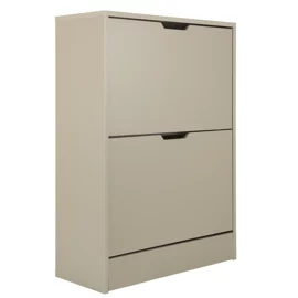 Pantofar Corry II, 2 sertare, 60x24x83 cm, Pal Melaminat/MDF, Casmir