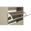 Pantofar Corry II, 2 sertare, 60x24x83 cm, Pal Melaminat/MDF, Casmir picture - 3