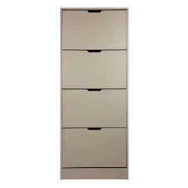 Pantofar Corry II, 4 sertare, 60x24x157 cm, Pal Melaminat/MDF, Casmir