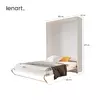 Pat rabatabil de perete vertical Concept Pro 140/200 picture - 4