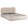 Pat Tapitat Cu Somiera Rabatabila Batumi, 160x200 cm, Boucle, Beige picture - 3