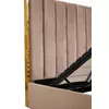 Pat Tapitat Cu Somiera Rabatabila, Pisa, 160x200, Beige picture - 7