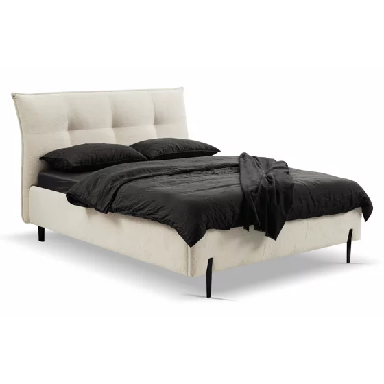 Pat Tapitat Danae Somiera Rabatabila, Tapiterie Premium, 160x200 cm, Ivory picture - 2