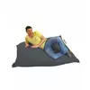 Perna pufoasa pentru podea 100x100 - Fume picture - 6