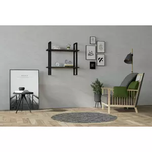 Polita Buba, 70x22x70 cm - Antracit