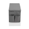 Bancuta pentru Pantofi Sedo, 80x30x43.2 h cm, Pal Melaminat, Alb/Gri picture - 6