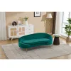 Canapea Estero, 180x81x67 h cm, Catifea Verde picture - 14