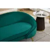 Canapea Estero, 180x81x67 h cm, Catifea Verde picture - 16