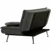 Canapea Extensibila Cambridge, 196x92x85 cm, Stofa Gri picture - 5