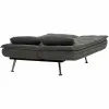 Canapea Extensibila Cambridge, 196x92x85 cm, Stofa Gri picture - 6