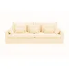 Canapea Extensibila Evora Extra Large, 276x137x71/92 cm, Stofa Lincoln 03 Crem picture - 1