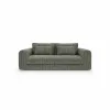 Canapea Extensibila Lil Buddy, 260x106x89 cm,  Stofa - Verde Olive picture - 1