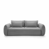 Canapea Extensibila Maloy, 252x103x 89 h cm, Catifea, Gri Inchis picture - 2
