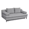 Canapea Extensibila Maranello, 3L, 200x95x95 cm, Stofa Gri picture - 2