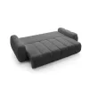 Canapea Extensibila Mooma, 258x115x89 cm, Stofa Boucle Abriamo 08, Grafit picture - 5