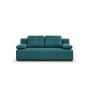 Canapea Extensibila Nola, 200x102x92 h cm, Stofa Turcoaz picture - 1