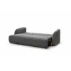 Canapea Extensibila Praga, 244x105x90 h cm, Stofa Grafit picture - 2