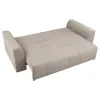 Canapea Extensibila Royal, 247x116x94 h cm, Stofa Raiata Beige picture - 4