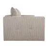 Canapea Extensibila Royal, 247x116x94 h cm, Stofa Raiata Beige picture - 5