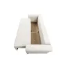 Canapea Extensibila Sara,235x90x75 h cm, Stofa Abriamo 03 Bej picture - 5