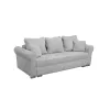 Canapea Extensibila Sara,235x90x75 h cm, Stofa Abriamo 07 Gri Deschis picture - 3