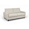 Canapea Extensibila Ultimo cu Sistem Ribalta, 196x102x98 h cm, Stofa Cremona, Gri Deschis picture - 1