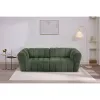 Canapea Locarno 51520, Sezut Glisant, Actionare Electrica, 292x116x74 h cm, Stofa Verde picture - 1