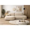 Coltar Extensibil Arona, 286x175x88 cm, Stofa tip Boucle, Beige picture - 2