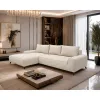 Coltar Extensibil Athena, 290x175x85 cm, Stofa Aragon 03 Beige picture - 1