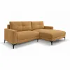 Coltar Extensibil Bergamo 238x162x92 h cm, Stofa Mustar picture - 2