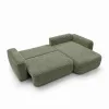 Coltar Extensibil Billy, Universal, 273x168x95 h cm, Stofa Raiata, Verde Olive picture - 2