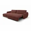 Coltar Extensibil Elvio, 280x183x84 h cm, Stofa Caramiziu picture - 3