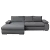 Coltar Extensibil Eternity, Spatiu de Depozitare, 295x177x90 h cm, Stofa, Gri picture - 2