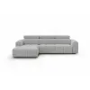 Coltar Extensibil Liguria, 300x185x84 h cm, Stofa Gri Deschis picture - 2