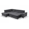 Coltar Extensibil Lonigo, 247x196x71-84 cm, Stofa Grafit Polaris 20 picture - 4