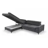 Coltar Extensibil Lonigo, 247x196x71-84 cm, Stofa Grafit Polaris 20 picture - 3