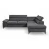 Coltar Extensibil Lonigo, 247x196x71-84 cm, Stofa Grafit Polaris 20 picture - 2