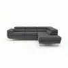 Coltar Extensibil Lotos,  275x230x73-87 h cm, Stanga, Stofa Gri Inchis, picture - 1