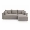 Coltar Extensibil Potaro, Universal, 238x150x90 cm, Stofa Cremona 24 Gri Maroniu picture - 1
