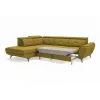 Coltar Extensibil Sergio, 274x231x82-99 cm, Dreapta, Stofa Artico Mostaza picture - 4