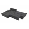 Coltar Extensibil Wave, 281x189x74-86 h cm, Dreapta, Stofa Gri Inchis picture - 2