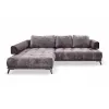 Coltar Fix Morgan, 262x184x87 cm, Stofa Grafit/Gri Inchis picture - 3