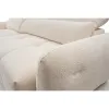 Coltar Nuti Cu Sezut Glisant Actionare Electrica, 294x170x79-95 h cm, Stofa, Beige picture - 5